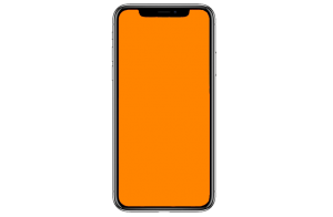 iphone X screen
